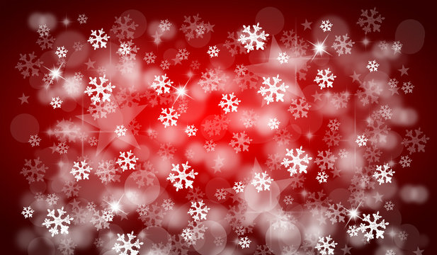 Red christmas background