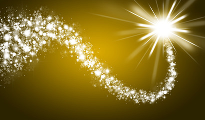 Gold christmas background