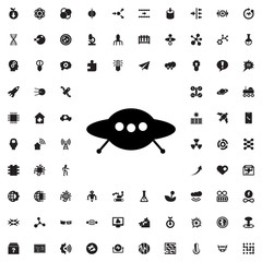 UFO icon illustration