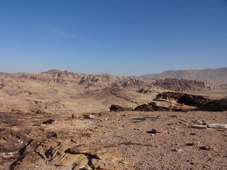Jordanie : désert de pierre