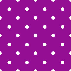 Simple dot pattern, seamless vector background