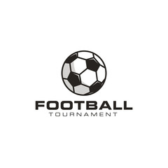 Soccer logo design vector