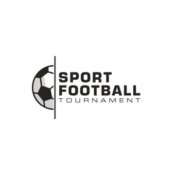 Soccer logo design vector