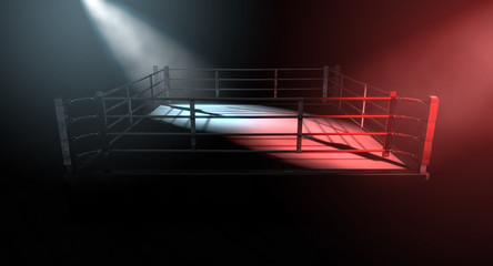 Boxing Ring Opposing Corners