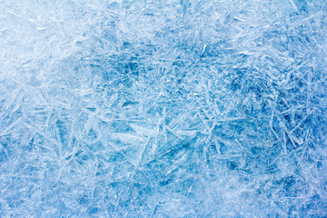 Rime, frost, ice texture