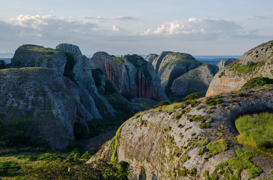 Black Rocks at Pungo Andongo or Pedras Negras in Angola