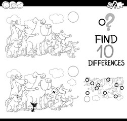 difference game coloring page