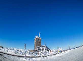 Wetterstation auf dem Fichtelberg