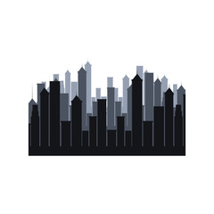 cityscape sky line isolated icon vector illustration design