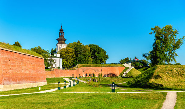 Fortifications around the old town of Zamosc, Poland