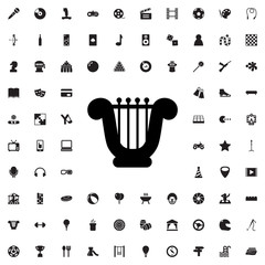 harp icon illustration