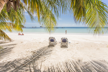 plage d'anse Volbert, Côte d'Or, Praslin, Seychelles 