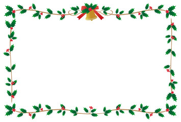 クリスマスのフレーム
