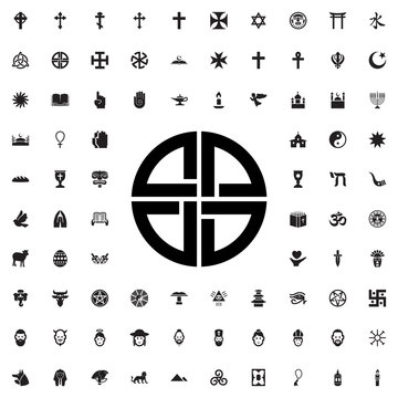 religious symbol icon illustration