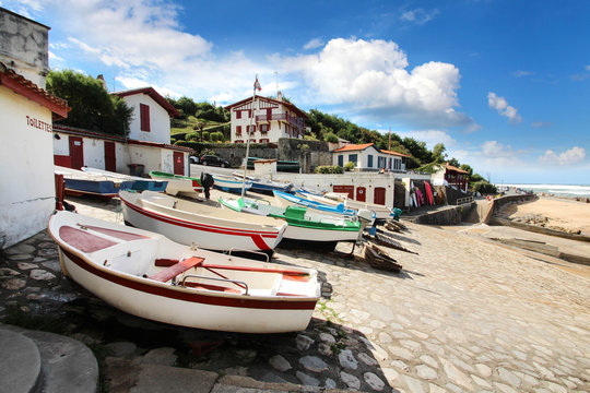Port de p&ecirc;che de Gu&eacute;thary (Pays-basque fran&ccedil;ais)
