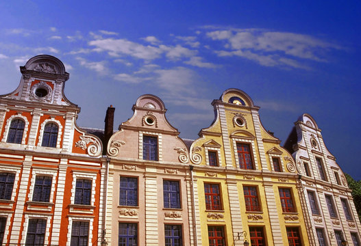 arras flemish buildings france