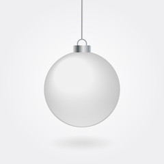 Vector illustration of Christmas Ball