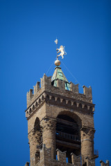 Fototapeta na wymiar Palazzo Vecchio in Florence, Italy