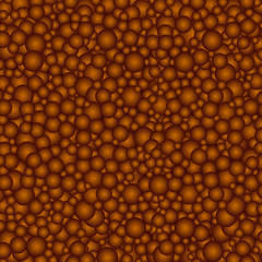 brown chocolate circles background