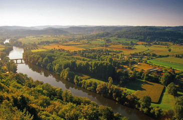 domme dordogne valley france