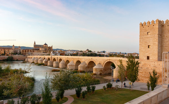 Mezquita de C&oacute;rdoba desde puente romano