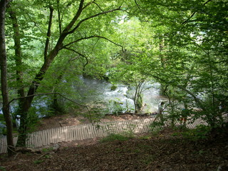 Plitvice Lakes National Park view