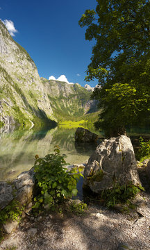 Lake of Obersee, Bertechsgaden, Germany