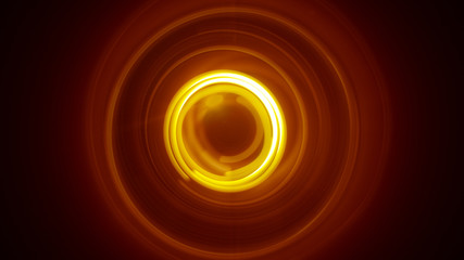 Futuristic network shape. Computer generated abstract background

