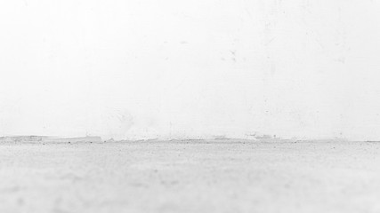 Walls and floor in an empty room