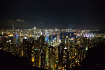 Naklejka premium Hong Kong