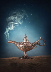 Aladdin magic lamp © Elena Schweitzer
