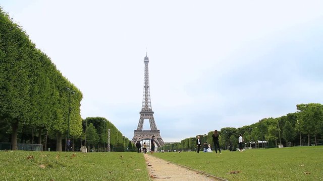 Eiffel tower in Paris