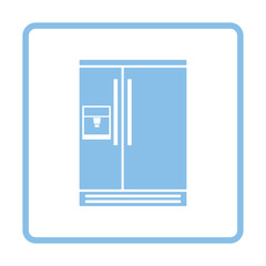 Wide refrigerator icon