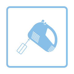 Kitchen hand mixer icon
