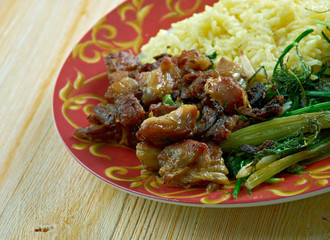 Sabzi qovurma plov