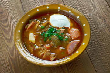 meat  seljanka