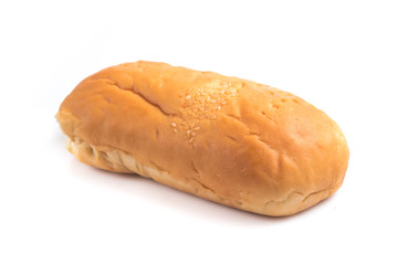bread isolated on white background