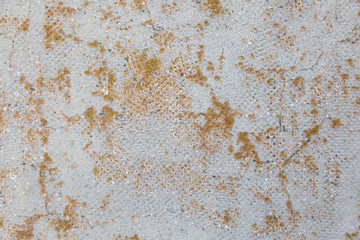 Stained concrete block wall background.