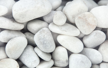 Fototapeta na wymiar White pebbles background