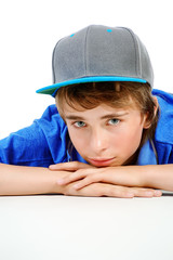 looking at camera boy