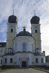 Fototapeta na wymiar Klosterkirche Metten