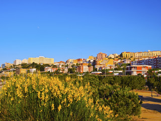 Obraz premium Spain, Catalonia, Cityscape of Tarragona.