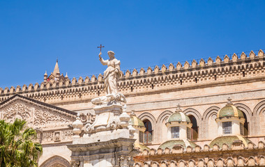 Fototapeta na wymiar Palermo Duomo, Cattedrale di Palermo