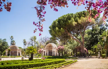 Deurstickers Palermo Botanische tuinen van Palermo (Orto Botanico), Palermo, Sicilië, Italië