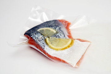 Lachs sous-vide garen