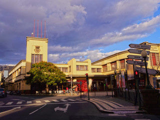 Fototapeta premium Portugal, Madeira, Funchal, View of the Farmer Market - Mercado dos Lavradores..