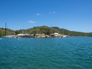 Nelson's Dockyard, English Habour, Westindische Inseln,  Antigua, Antigua und Barbuda, Nordamerika