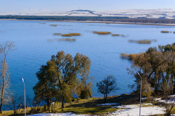 Obraz premium Fabulous view of lake Sevan, Armenia