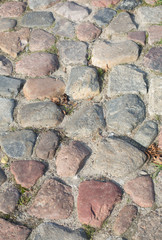 background texture of stone road,