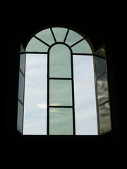 Offenes Fenster in Rom